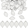 50Pcs 304 Stainless Steel Cabochon Connector Settings STAS-HY0001-87-1