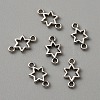 Tibetan Style Alloy Connector Charms FIND-CJC0012-079-2