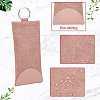 AHADEMAKER 3Pcs 3 Colors PU Imitation Slip-in Leather Glasses Case AJEW-GA0005-25-4