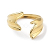 304 Stainless Steel Open Cuff Rings RJEW-L109-013G-2