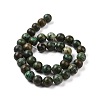 Natural African Turquoise(Jasper) Beads Strands TURQ-G037-10mm-6