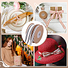 2 Rolls 2 Styles Cotton Ribbon OCOR-ME0001-99B-5