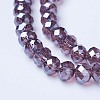 Electroplate Glass Beads Strands LS-EGLA-A034-T2mm-A05-3