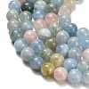 Natural Morganite Beads Strands G-H329-C10-10mm-AB-4