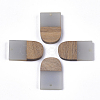 Resin & Walnut Wood Pendants RESI-S358-34A-1