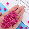 Transparent Crackle Acrylic Beads MACR-S373-66C-N17-6