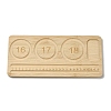 Rectangle Bamboo Bracelet Design Boards AJEW-D057-01-1