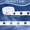Polypropylene Curtain Tape for Hook DIY-WH0569-65-2
