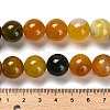 Dyed Natural Agate Beads Strands G-G175-A11-01-5