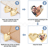 304 Stainless Steel Heart Locket Pendant Necklaces for Photo NJEW-WH0020-97B-3