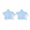Transparent Frosted Acrylic  Beads FACR-N002-01A-2
