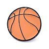 Basketball Alloy Enamel Brooch JEWB-K005-04-1