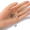 304 Stainless Steel Screw Eye Pin Peg Bails STAS-YW0001-45-5