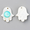 Natural Freshwater Shell Pendants SHEL-S276-102-3