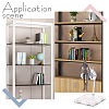 Plastic Model Assembled Action Figure Display Holders ODIS-WH0038-10-7