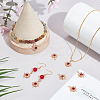 10Pcs Brass Micro Pave Cubic Zirconia Pendants KK-NB0003-94B-4
