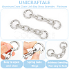 Aluminum Cross Chain Link Bag Strap Extender FIND-WH0418-79P-4