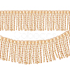Two Tone Polyester Twisted Rope Tassel Fringe Trimming DIY-WH0304-703B-1