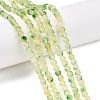 Dyed Natural White Jade Beads Strands G-T140-4mm-A05-2