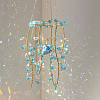 1Bag Iron & Glass Hanging Ornaments HJEW-SP0001-65B-7