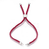 Cotton Cord Bracelet Making KK-F758-03-P-2