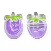 Transparent Acrylic Enamel Beads TACR-N012-004B-1