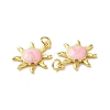Rack Plating Brass Enamel Pendants KK-D074-05G-4