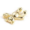 Brass Micro Pave Black Cubic Zirconia Pendants ZIRC-Z016-13G-B-1