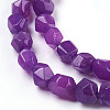 Natural White Jade Beads Strands OGEM-10X8-2-3