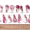 AB Color Plated Dyed Natural Freshwater Shell Beads Strands X-SHEL-T020-55A-4