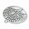 Tibetan Style Zinc Alloy Pendants TIBEP-EA11591YKG-AS-LF-3