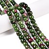 Dyed Natural White Jade Beads Strands G-T138-D22-1