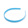 Hair Accessories Plain Plastic Hair Band Findings OHAR-N005-01A-2