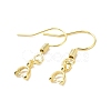 Rack Plating Brass Earring Hooks KK-F839-025A-G-2