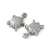 304 Stainless Steel Pendants STAS-I330-036P-2