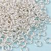 90pcs Silver Color Plated Brass Open Jump Rings X-JRC6MM-S-2