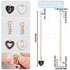 2 Sets Alloy Enamel Cup Pendant Decorations HJEW-SC0001-56J-2