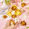 20Pcs 5 Style Silk Artificial Rose Flower Pendant PALLOY-TA00175-7
