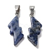 Natural Lapis Lazuli Pendants G-C057-01P-07-2