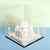Transparent Plastic Minifigure Display Cases ODIS-WH0029-72B-4