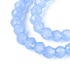 Imitation Jade Glass Beads Strands GLAA-T028-4mm-11-5