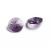Glass Charms RGLA-L026-A08-2
