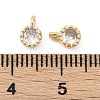 Brass Pave Cubic Zirconia Pendants KK-H204-03KCG-01-3