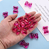 Transparent Acrylic Pendants TACR-T024-02BB-906-5