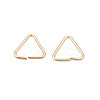 Brass Triangle Linking Ring KK-N232-331A-02-1