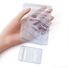60Pcs 3 Sizes Rectangle PVC Resealable Packaging Bags OPP-YW0001-02-3