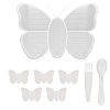 Butterfly PP Diamond Painting Tray Plate PW-WG95269-02-1
