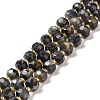 Natural Iolite Beads Strands G-P508-A12-01-1