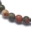 Natural Polychrome Jasper/Picasso Stone/Picasso Jasper Bead Stretch Bracelets BJEW-K212-C-001-2