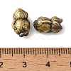Rack Plating Brass Beads KK-P276-17BAB-3